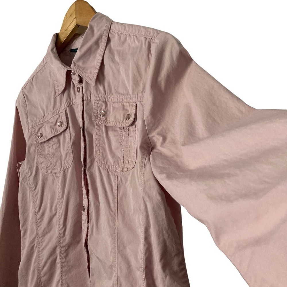 French Cuff Lightweight Jacket ‘Shacket’ Size M - Picture 3 of 7